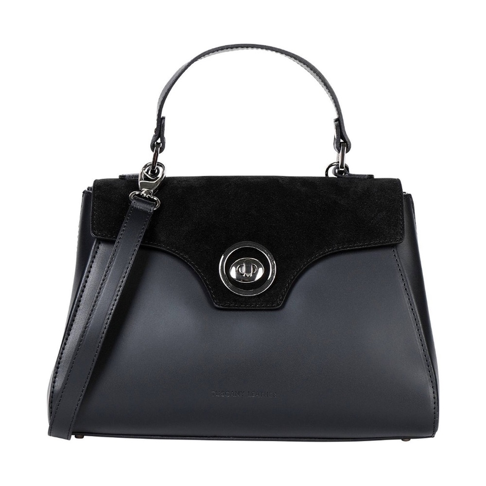 Tuscany Leather Black leather bag